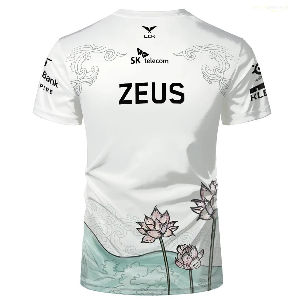 2024 New T1 E-Sports Club Faker Special Edition Jersey League Of Legends T1 Limited Edition T-shirt Gaming Sports Unise Tops